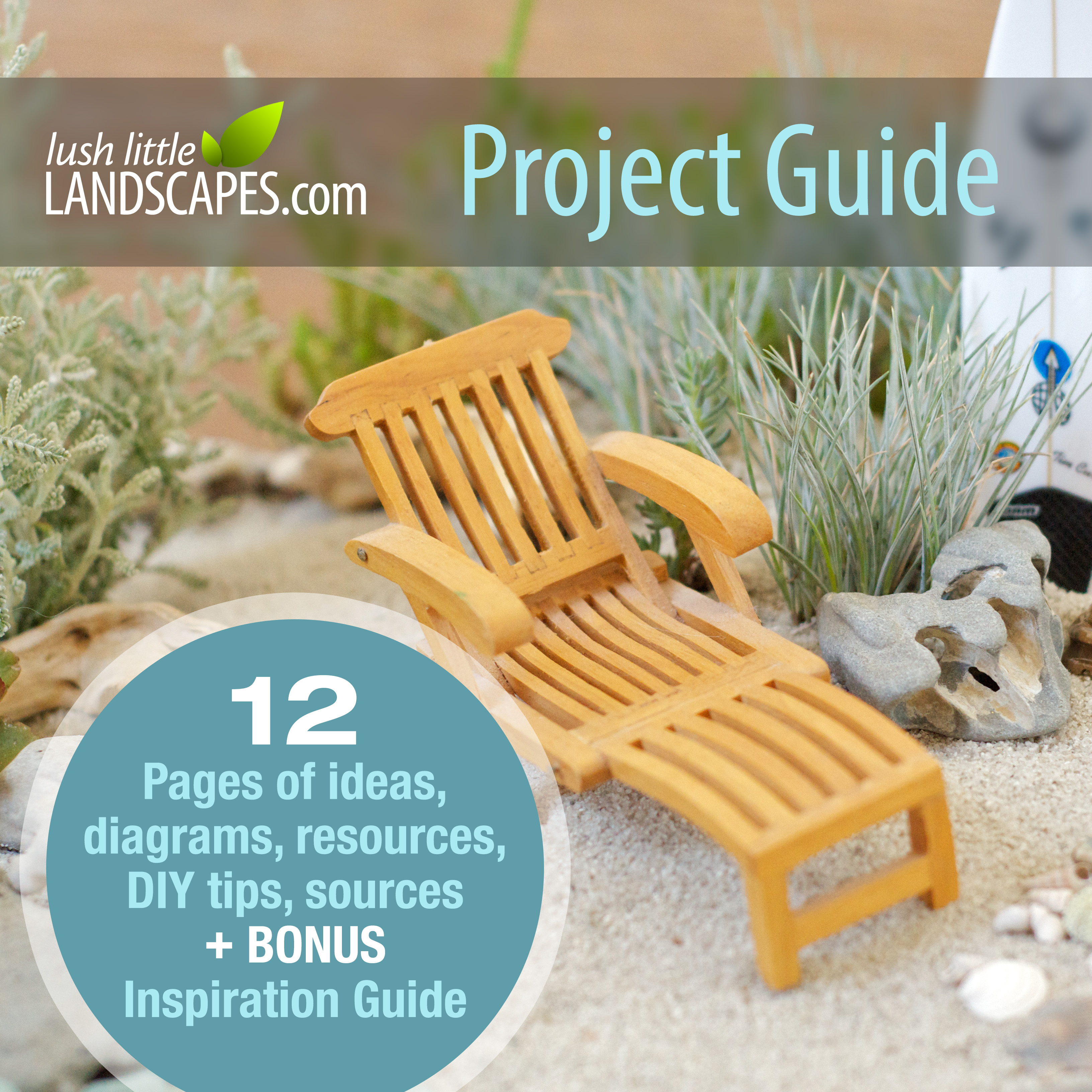 A Day at the Beach | Lush Little Landscapes Project Guides