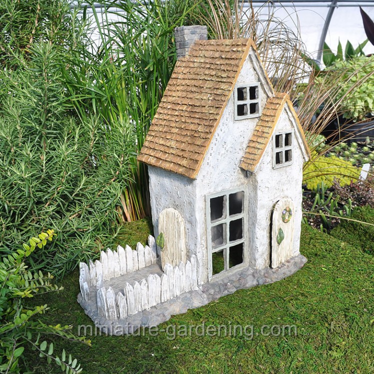 Eden's Way Cottage | Where to Buy Miniature and Fairy Garden Houses â€“ Part I | Lush Little Landscapes