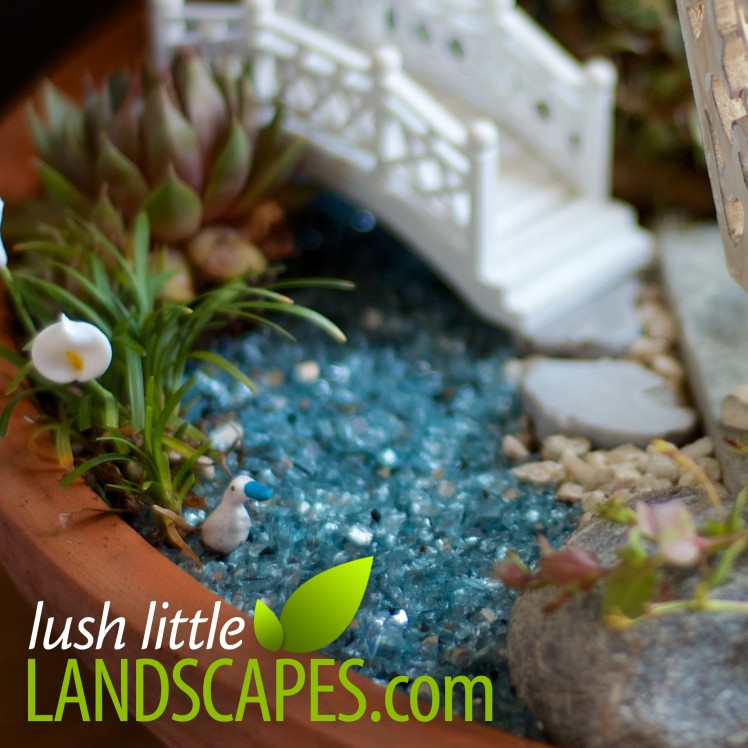 Crushed Glass Water and Aquarium Gravel | Lush Little Landscapes